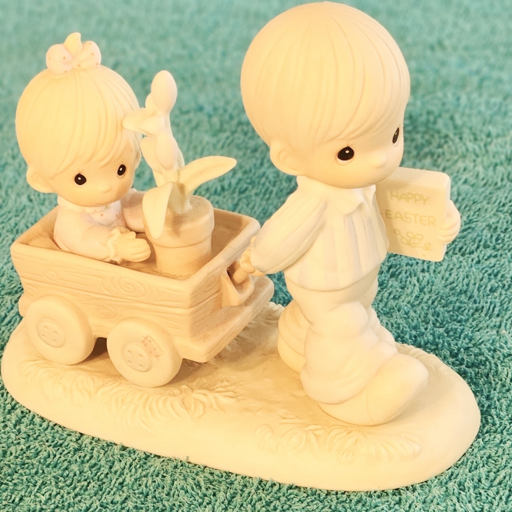 Precious Moments-"Easter's on It's Way"